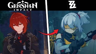 10 Differences between Genshin Impact and Zenless Zone Zero [upl. by Nate]