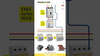 MCCB  RCCB  MCB are Connected with 3 Phase 400V Commercial FacilitiesProviding the Protection [upl. by Munafo]