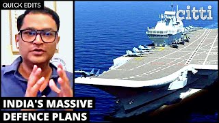 INS Vikrant Major Gaurav Arya explains the context of PM Modis Make in India defence [upl. by Kokoruda]