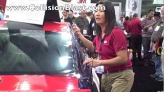 Window Tinting  How To Tint Curved Back Glass Professionally with 3M Film [upl. by Aennil818]