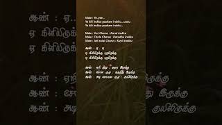 Ye Kili Irrukku  Mudhal Mariyathai ilayaraja song shorts tamillyrics evergreenlove melody [upl. by Retrac]