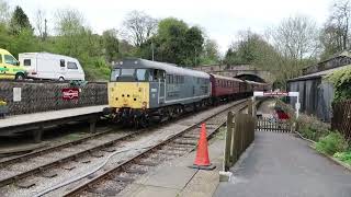 Ecclesbourne Valley Railway quotTwin Peaksquot diesel gala 13042024 [upl. by Golub]