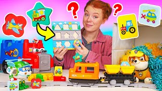 Lehrreiches Video für Kinder mit Irene und Rubble von der Paw Patrol Wir machen ein Puzzle [upl. by Casady811]