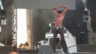 Death Grips start of set quotBewarequot  Ottawa Bluesfest 20130713 [upl. by Ingraham]