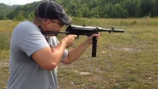 GSG mp40 22lr shooting review [upl. by Sproul637]