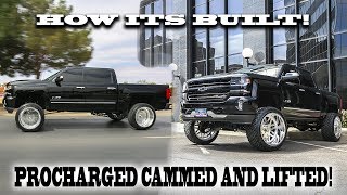 BUILDING A DREAM TRUCK 2016 CHEVY SILVERADO ON 24X14S MAGNACHARGED LOTS OF HP [upl. by Anson938]