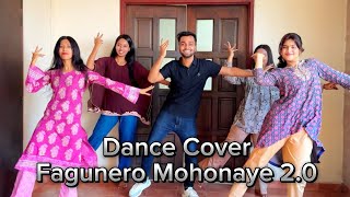 Fagunero Mohonaye 20 Dance  Samir Choreography  Boshonto Batashe Amar  Antara x Ankita Nandy [upl. by Ardnael]