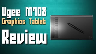 Ugee M708 Graphics Tablet   Review  Jetsaber [upl. by Kaitlyn174]