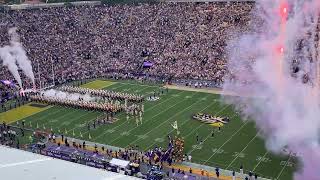 2024 LSU Football team takes Tiger Stadium field for home opener vs Nicholls State  Sept 7 2024 [upl. by Nolak826]