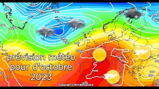 prévision météo pour doctobre 2023 [upl. by Haraz]