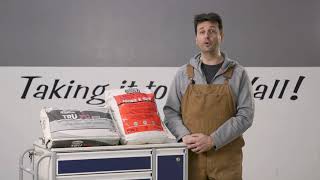 Product comparison and installation video of ARDEX K523 VS Rapid Set TRU® PC [upl. by Josi]