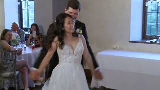 Bess amp Jacobs First Wedding Dance at Ancaster Old Mill in Hamilton Ontario Canada [upl. by Nyllij946]