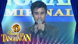 Tawag ng Tanghalan Carlmalone Montecido  Bakit Pa Ba Round 4 Semifinals [upl. by Nonnarb]