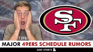 MAJOR 49ers Schedule Rumors Ahead Of 2024 NFL Schedule Release 49ers Playing In London [upl. by Shiverick]