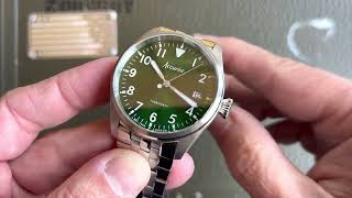 Unboxing today’s new arrival… Accurist Aviation 76002 quartz watch [upl. by Leur125]