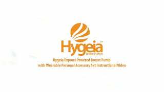 Hygeia Express Breast Pump with Wearable Cups Instructional Video [upl. by Irami]