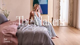 It’s an Eternal Summer in Ellie Watson’s Gold Coast Home  The Makers Home Tours  Bed Threads [upl. by Ynattir126]