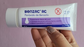 Reseña Benzac AC al 25 Tratamiento localizado para el acné [upl. by Areek]