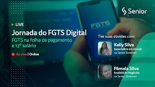 Webinar  FGTS na folha de pagamento e 13º [upl. by Burchett]