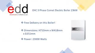 Efficient Heating with the EHC 3 Phase Comet Electric Boiler 23kW [upl. by Ardnasirk926]