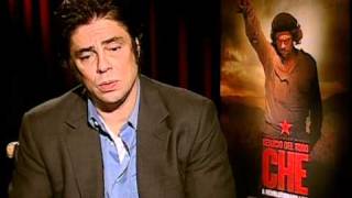 Che Part 2  Exclusive Benicio Del Toro Interview [upl. by Acinorehs]