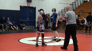 Worcester Wrestling  Shamshad Sarwari vs Nashoba Tech [upl. by Iddet428]