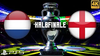 UEFA EURO 2024 ⚽️ Niederlande  England I Halbfinale 🏆 Das Orakelspiel Deutsch 4K [upl. by Nickolai396]