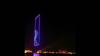 New Year’s Eve Drone Show  Dubai NYE Drone Show [upl. by Issac]