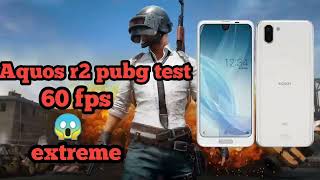 How to pubg test Aquos r2 pubg test Aquos r2😱😱😱 [upl. by Namaj]