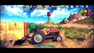 HARVESTING WHEAT GAME SIMULATOR BECOME FARMER  OFF THE ROAD OPEN WORLD DRIVING [upl. by Lombardi]