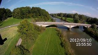 Frauenfeld Weinigen Rohrenbrücke Thur [upl. by Elfstan]