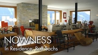 In Residence Rolf Sachs  an exclusive look inside his St Moritz hideaway [upl. by Wendin777]