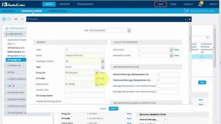 AudioCodes Session Border Controllers SBC WEB GUI Highlights [upl. by Sheng218]