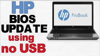 How to update HP Laptop BIOS without USB 100 working in 1080p 60fps [upl. by Riamo]