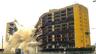 Westchester Plaza Building  Controlled Demolition Inc [upl. by Nnylekoorb378]