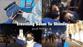 Going To Kullu Manali For Holidays 📍 Diwali Holidays ✨️  UGYEN DOMA  vlog hostellife viral [upl. by Rhona]