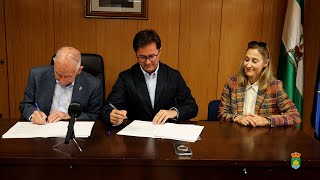 Roquetas de Mar y El Ejido firman convenio para garantizar la conservación de la Torre de Cerrillos [upl. by Ecydnarb521]