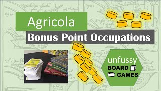 Agricola Bonus Point Occupations [upl. by Attenehs]