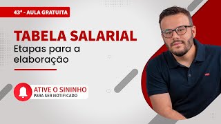 👨🏽‍🏫  Aula gratuita 43  Tabela Salarial na prática [upl. by Jacobs289]