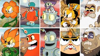 Cuphead  All Bosses DLC Included [upl. by Odlanir]