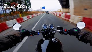 030 Bonneville T120 National Route 13  Pure Exhaust Sound 2023 Winter [upl. by Bollinger188]