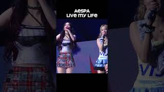 kpop aespa livemylife shorts synkparallelline 에스파 エスパ tour concert macau เอสปา [upl. by Amaras]