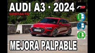 AUDI A3 2024  COMPACTO ICE · MHEV · PHEV  5P · SEDAN · ALLSTREET  CONTACTO  revistadelmotores [upl. by Humphrey]