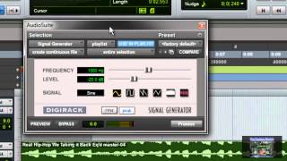 ProTools Signal Generator Sound Design [upl. by Sik97]