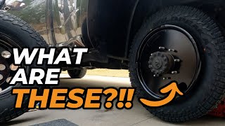 Installing Centramatic Wheel Balancers on My RAM 3500 Dually  What Do They Sound Like [upl. by Valoniah]