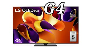 LG OLED evo G4 Series TV with webOS 24 [upl. by Wearing]