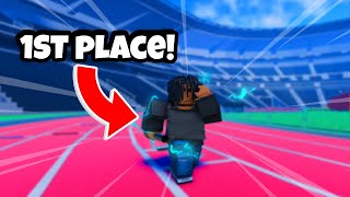 DUSTING EVERYONE IN Roblox Track and Field Infinite [upl. by Nolyak426]