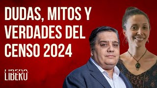 Dudas mitos y verdades del Censo 2024 con Macarena Alvarado y David Bravo [upl. by Ahtelahs]