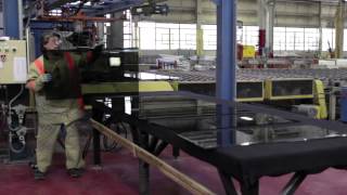 Pilkington Float Glass Process [upl. by Pharaoh]