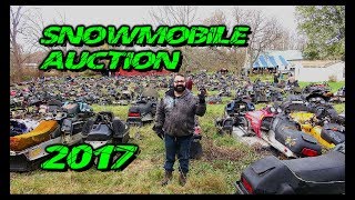 Snowmobile Auction 2017 [upl. by Acemahs]